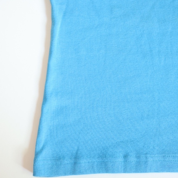 Vintage 90s Y2K ROXY Blue Surf Girl Tank Top / 6-8Y+ - Picture 4 of 5